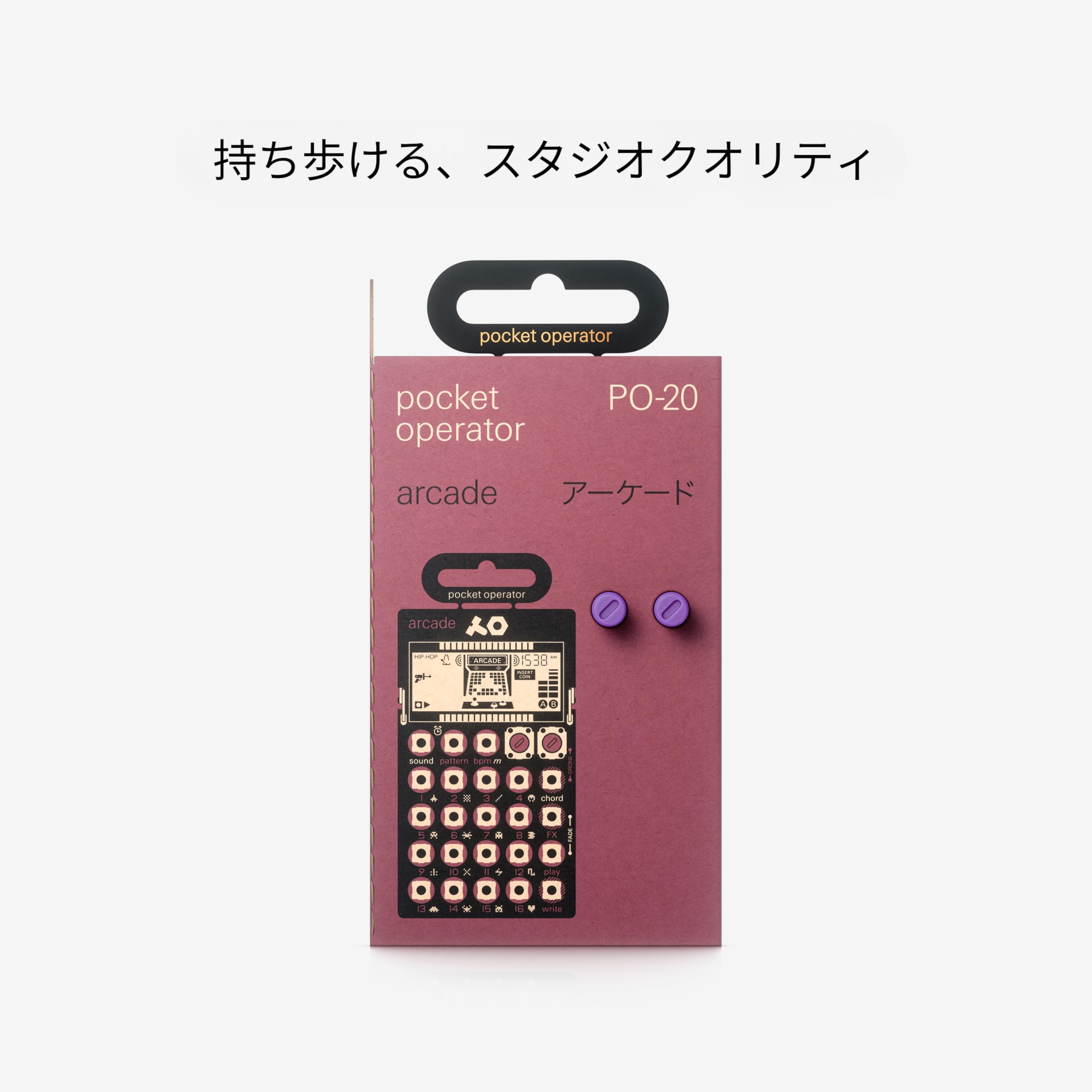 Amazon.co.jp: Teenage Engineering PO-20 arcade Pocket Operator